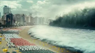 60fps 海云台 Haeundae Korean movie 2009 (Tsunami scene cut) HD