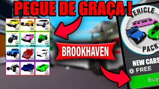 *VAZOU* NOVO MÉTODO PARA PEGAR TODOS OS NOVOS CARROS DO BROOKHAVEN DE GR4Ç4 (ROBLOX) / NEW CARS