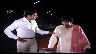 Drunken NS Rao Breakup Feeling talk with Ambarish | Best Comedy Scenes of Kannada Movies