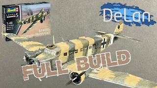 Revell Ju52 Full build with LED lighting