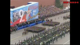Военный Парад, посвященный 74-й годовщине Великой Победы. 9 мая 2019
