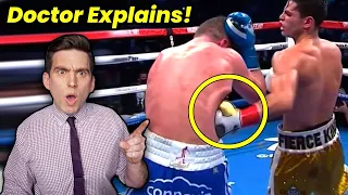 Ryan Garcia Delivers MASSIVE LIVER SHOT to Defeat Luke Campbell - Doctor Explains What Happened!