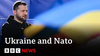 Nato summit: Allies refuse to give Ukraine timeframe on joining - BBC News