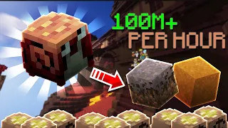 100m per hour money making method! Snail pet is broken OP | Hypixel Skyblock