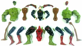 MERAKIT MAINAN ~ SUPERMAN, HULK SMASH, SIREN HEAD, SPIDER-MAN, AVENGERS ASSEMBLE TOYS