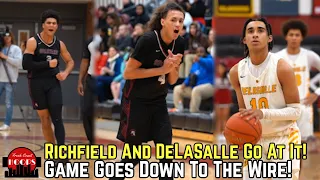 DeLaSalle vs Richfield Goes Down To The Wire! CJ Armstrong Drops 30!