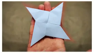 Как сделать сюрикен из бумаги своими руками. легкие поделки из листа а4