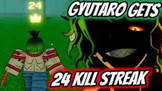GYUTARO GETS 24 KILL STREAK | Rogue Demon