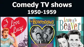 Comedy TV shows from the 1950s