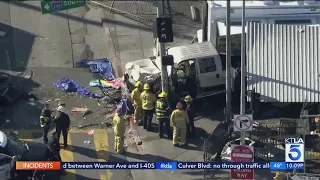 SoCal man sees his truck destroyed on live television during police pursuit