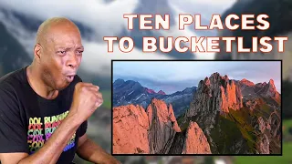 Mr. Giant Reacts: Top 10 Places To Visit In Switzerland (REACTION)