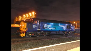 37716 on 0Z67 Peak Forest Cemex - Crewe Gresty Bridge DRS at Stockport + A DRS Shed taking her place