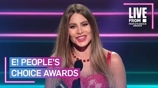 Sofía Vergara Receives Her Last "Modern Family" Award | E! People’s Choice Awards