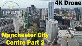 Urban Views - Manchester City Centre (Easter Trilogy 2) - DJI MINI3 Pro 4K