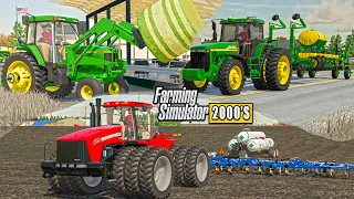 I SPENT $1,000,000 ON NEW EQUIPMENT FOR 2000'S FARM! (BIG TIME FARMER!) | FARMING SIMULATOR 2000'S