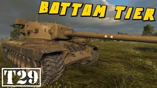 World of Tanks Replays | T29 | Bottom Tier Carry