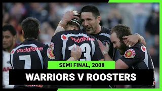 NRL Finals Flashback | New Zealand Warriors v Sydney Roosters | Semi Final, 2008