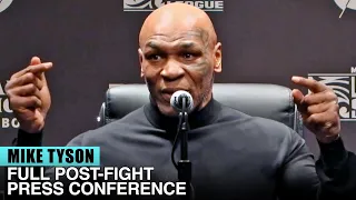 MIKE TYSON'S FULL POST FIGHT PRESS CONFERENCE VS ROY JONES (FULL VIDEO)