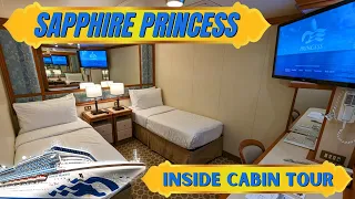 Sapphire Princess Inside Cabin Tour: B407 Baja Deck 11 (Everything You Need to Know!)