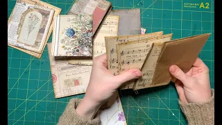 “Around the Page Double Pockets” for Junk Journals