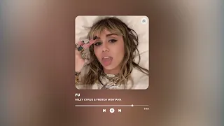 fu - miley cyrus & french montana | 8D audio | Breathing Songs