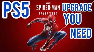 SPIDERMAN REMASTERED UPGRADE PS5: 1st Time playing  Day 2 Gameplay PS5 120fps