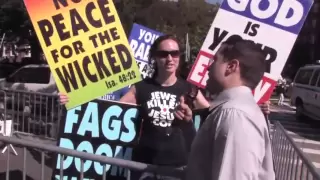 Westboro Baptist Church vs Brick in Brooklyn & Manhattan