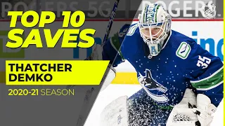 Top 10 Thatcher Demko Saves from the 2021 NHL Season