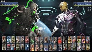 Bane vs Brainiac (Very Hard) - Mortal Kombat 11 vs Injustice 2 | 4K UHD Gameplay