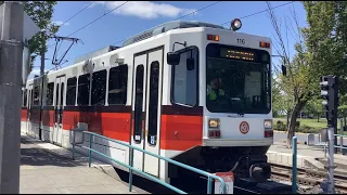 TriMet 116's Weird New Paint Scheme And Other Trains