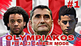 ΕΒΑΛΑ ΤΟΝ ΟΛΥΜΠΙΑΚΟ ΣΤΟ FIFA 23 ! - OLYMPIACOS FIFA 23 CAREER MODE CREATE-A-CLUB PS5 #1