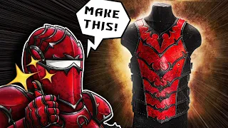 How To Make An Articulated Leather Breastplate