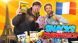 Dima und Smiley testen FRANZÖSISCHE Snacks! 😍🇫🇷