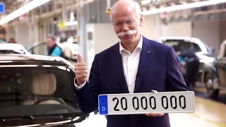 Mercedes-Benz plant Sindelfingen produces 20-millionth vehicle - Mercedes-Benz original