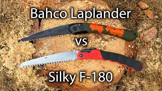 Bahco Laplander vs Silky F180 | Head to Head Comparison