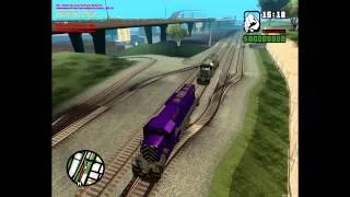 GTA:SA: Trains Are The BESTEST Things Ever!