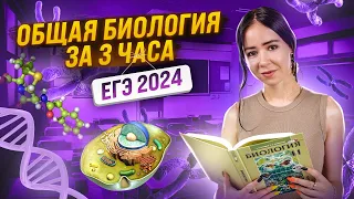 Общая биология за 3 часа. Самые важные темы для ЕГЭ