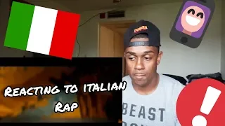 (ITALIAN RAP) DARK POLO GANG -  MAFIA REACTION