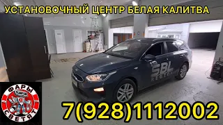 Kia ceed лед лампы в линзу которые светят Zorkiy R8 MAX теплый свет 4500 к 7(928)1112002 кия сид