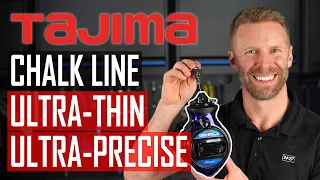 NEW Ultra Thin Jam-Free Tajima Chalk Line | Tool Review