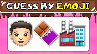 Guess The Wonka Character By Emoji! 🍫🎩🎫