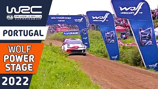 WRC WOLF Power Stage HIGHLIGHTS and RESULTS : WRC Vodafone Rally de Portugal 2022