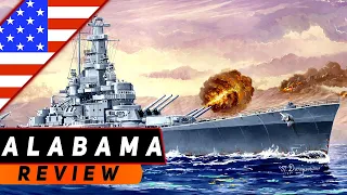 ЛИНКОР ALABAMA! ТОП ЛИНКОР 2024? МИР КОРАБЛЕЙ/WORLD OF WARSHIPS