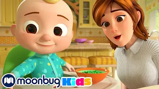 Yes Yes Vegetables Song - Sing Along | @CoComelon | Moonbug Literacy