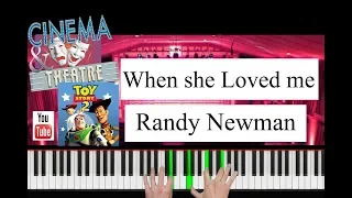 RANDY NEWMAN - When She Loved me . 1999 ~ Disney's Toy Story 2 Original Soundtrack. Piano Cover