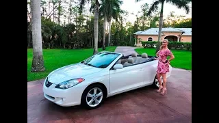 2006 Toyota Solara SLE Convertible review w/MaryAnn For Saly By: AutoHaus of Naples