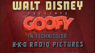 Goofy - "The Art Of Skiing" (1941) - recreation titles