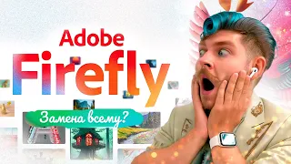 Adobe Firefly - новый нейросеть Photoshop меняющий все!