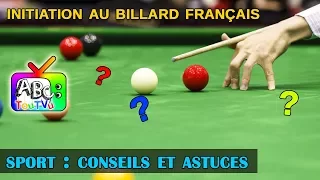 Initiation au billard français