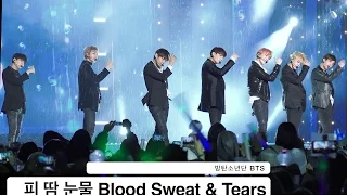 방탄소년단 BTS[4K직캠]피 땀 눈물 Blood Sweat & Tears@20161118 Rock Music